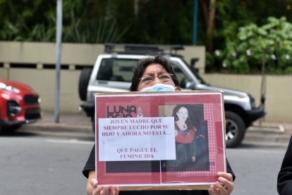 La  madre de Diana  Espinosa insiste que la muerte de su hija fue provocada por su expareja.