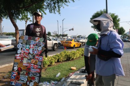 Comerciantes de la zona donde ocurrió el hecho dicen que a causa  del acontecimiento bajaron sus ventas.