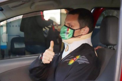 Rodrigo Crivellaro es el árbitro que fue brutalmente golpeado por un jugador en Brasil.