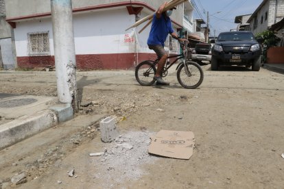 En esta esquina fue asesinado Ángel Gregorio Sánchez (círculo). El fallecido aseguraba que era integrante de Los Lagartos.