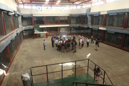 Esta es La Roca. Las autoridades buscan acondicionar sus espacios para convertirla en una verdadera cárcel de máxima seguridad.