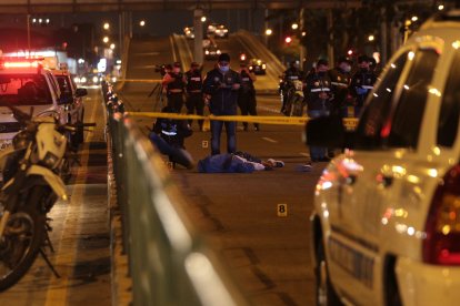 Roberto Carlos Jácome Valencia fue asesinado en la avenida 25 de Julio. Recibió varios disparos en la cabeza.