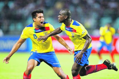 En las eliminatorias para el Mundial de Brasil 2014, la selección de Ecuador empató (1-1) de visita con Venezuela.