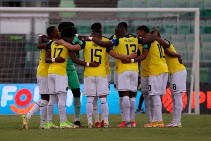 Ecuador empata 1-1 ante Venezuela.
