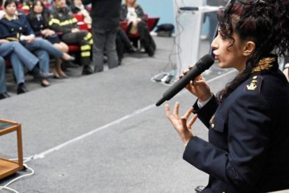 Nunzia Alessandra Schilirò fue detenida por su activismo contra la vacunación.