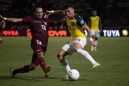 La selección ecuatoriana perdió 2-1, de visita ante Venezuela, en la fecha pasada de las eliminatorias.