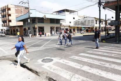 Cerca de esta intersección se originó la riña que terminó con la muerte de un sujeto.