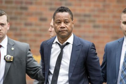 El actor, cuando fue detenido bajo acusaciones de