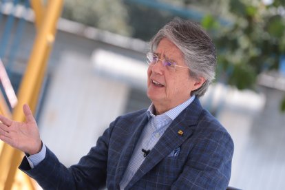 El presidente Lasso, el pasado 4 de octubre, en un pronunciamiento sobre los Pandora Papers.