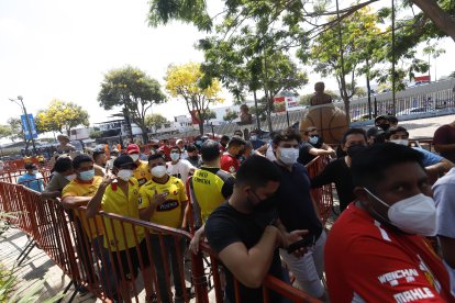 Luego de los "informes positivos" el COE Nacional autorizó la ampliación del aforo para los partidos de la LigaPro.