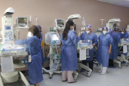 Infraestructura. Los quintillizos nacieron la mañana de este jueves 21 de octubre