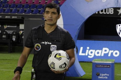 El árbitro Diego Lara, en la fecha 11 de la LigaPro, fue designado para el partido entre 9 de Octubre y Orense, que se disputará este sábado 23 de octubre a las 17:30.