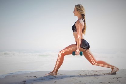 Los alimentos con calcio y vitamina D son ideales para los huesos.