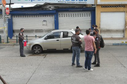 En este carro se movilizaba José Luis Micolta y sus supuestos cómplices.