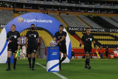 Diego Lara está designado para pitar en el partido entre 9 de Octubre y Orense.