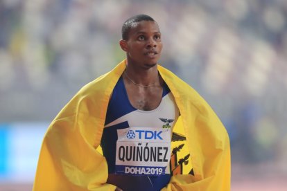 El velocista Álex Quinónez compitió en los juegos Olimpicos de Londres 2012 y fue finalista en los 200 metros planos.