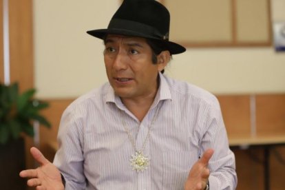 Salvador Quishpe. asambleísta nacional.