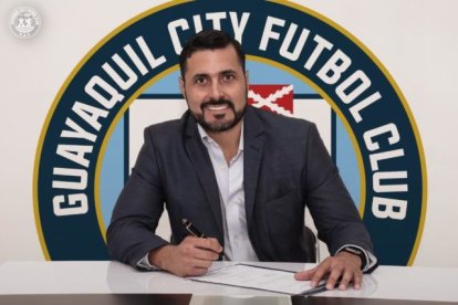Iván Mendoza es el presidente de Guayaquil City.