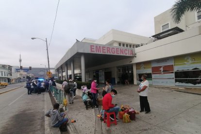 El neonato fue llevado de urgencia a un hospital.