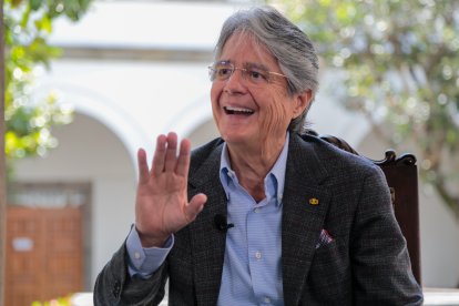 Lasso dijo que recuperarse del impacto del narcotráfico, y de la criminalidad que provoca, puede llevar de "10 a 15 años" por las ramificaciones que esta lacra tiene a todos los niveles sociales, sanitarios y económicos. EFE/Santiago Fernández