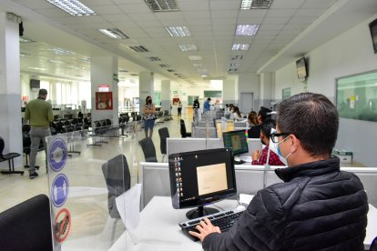 Una de las oficinas de la Agencia Nacional de Tránsito.