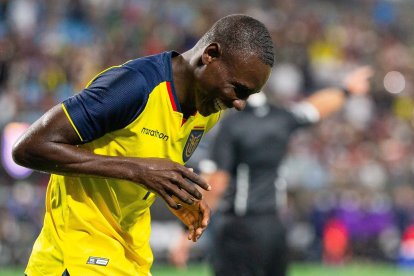 Janner Corozo fue uno de los puntos altos de la Tricolor en el partido amistoso ante México y se estrenó con gol.