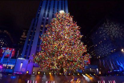 El famoso árbol navideño de la Gran Manzana volverá a brillar en estas navidades.