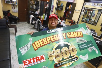 María es la flamante ganadora de los 500 dólares de EXTRA.