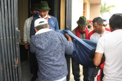 Familiares del ahora occiso