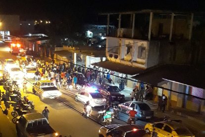 Eduardo Vicente Campoverde Molina fue baleado en la calle Guayaquil, centro de Naranjal.