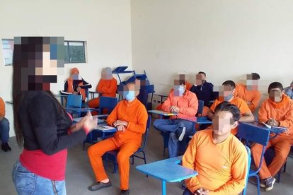 Diariamente, la profesional de la salud trabajaba con 300 privados de libertad.