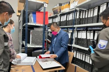 Se retuvieron los documentos que son parte de sendos procesos