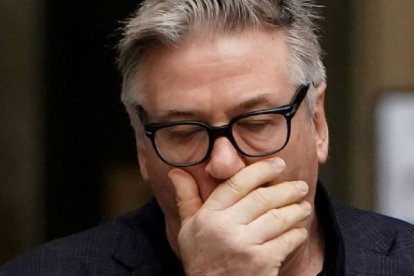 Baldwin se mostró sumanente consternado por el fallecimiento de su compañera de trabajo.