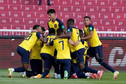 El elenco ecuatoriano se impuso 1-0 a Venezuela, en la fecha 13 de las eliminatorias.