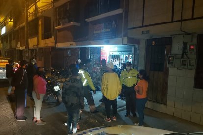 Los familiares de la víctima la llevaron por su cuenta al hospital.