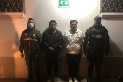 Siete personas fueron aprehendidas en los operativos de los tres cantones.