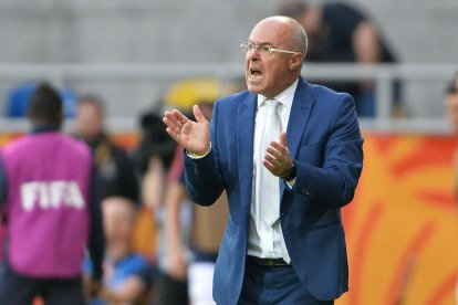 Jorge Célico fue campeón Sudamericano con la Sub 20 de Ecuador en 2019 y tercero en el Mundial de Polonia.