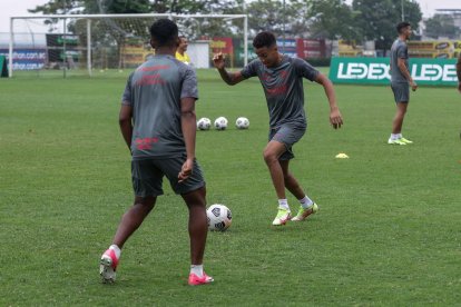 Barcelona y sus últimos entrenamientos del 2021, previo a enfrentar a Macará.