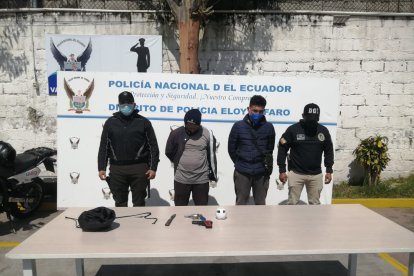 Los detenidos no registran antecedentes penales.