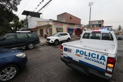 Tras las amenazas, la Policía Nacional incrementó la seguridad en la zona.