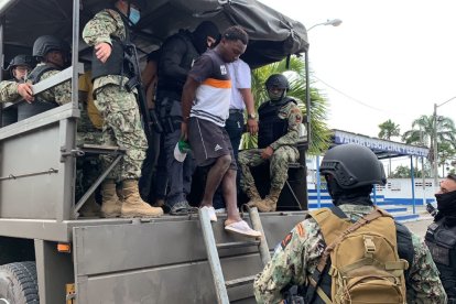 Carlos Andrés Guati Rivera, alias Chavito, fue detenido en  el sector La Sapera.