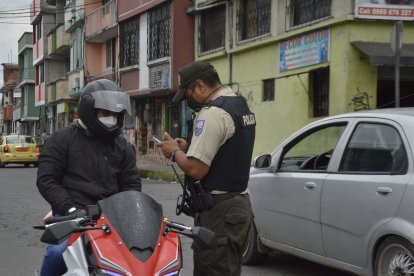 Uniformados realizaron operativos en la ciudad.
