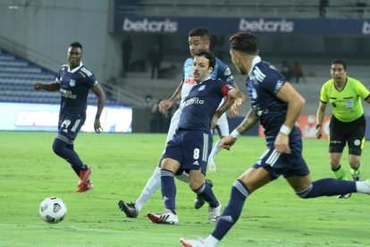 Sebastían Rodriguez lidera el ataque azul.