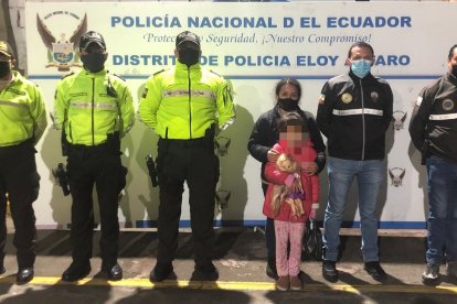 La Policía Nacional pudo localizar a la menor desaparecida.