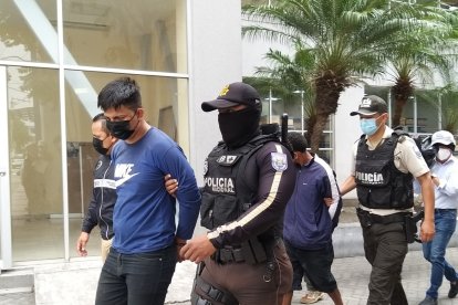 La captura de los presuntos sicarios ocurrió en el noroeste de Guayaquil. La disputa es por territorio para el expendio de droga.