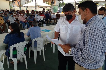 Edson Alvarado, presidente del COE cantonal, confirmó el rebrote del Covid.