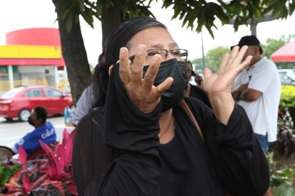 Geoconda Ruiz  Salinas reconoció los restos de su hijo por los tatuajes.