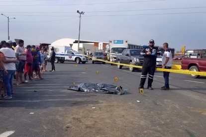 La muerte de Bryan Pacheco se suscitó en la vía Milagro-Virgen de Fátima.