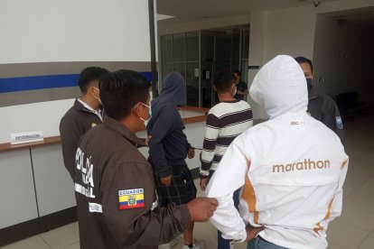 Los sospechosos fueron a órdenes de las autoridades y están a la espera de la audiencia de formulación de cargos.