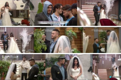 El poder del amor hizo la dinámica de la boda.